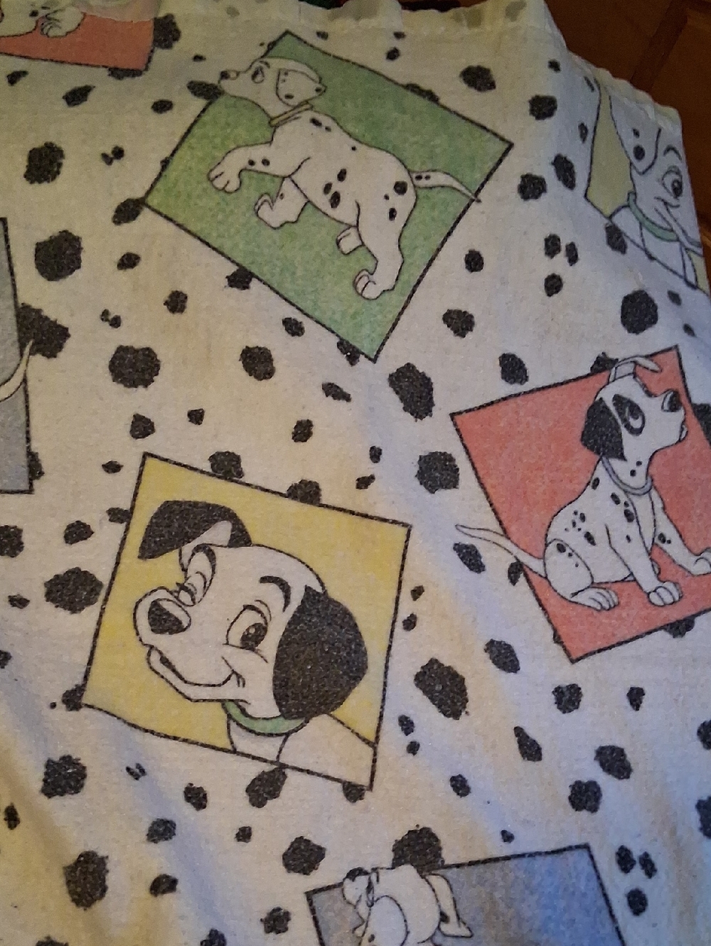 Dalmatian blanket